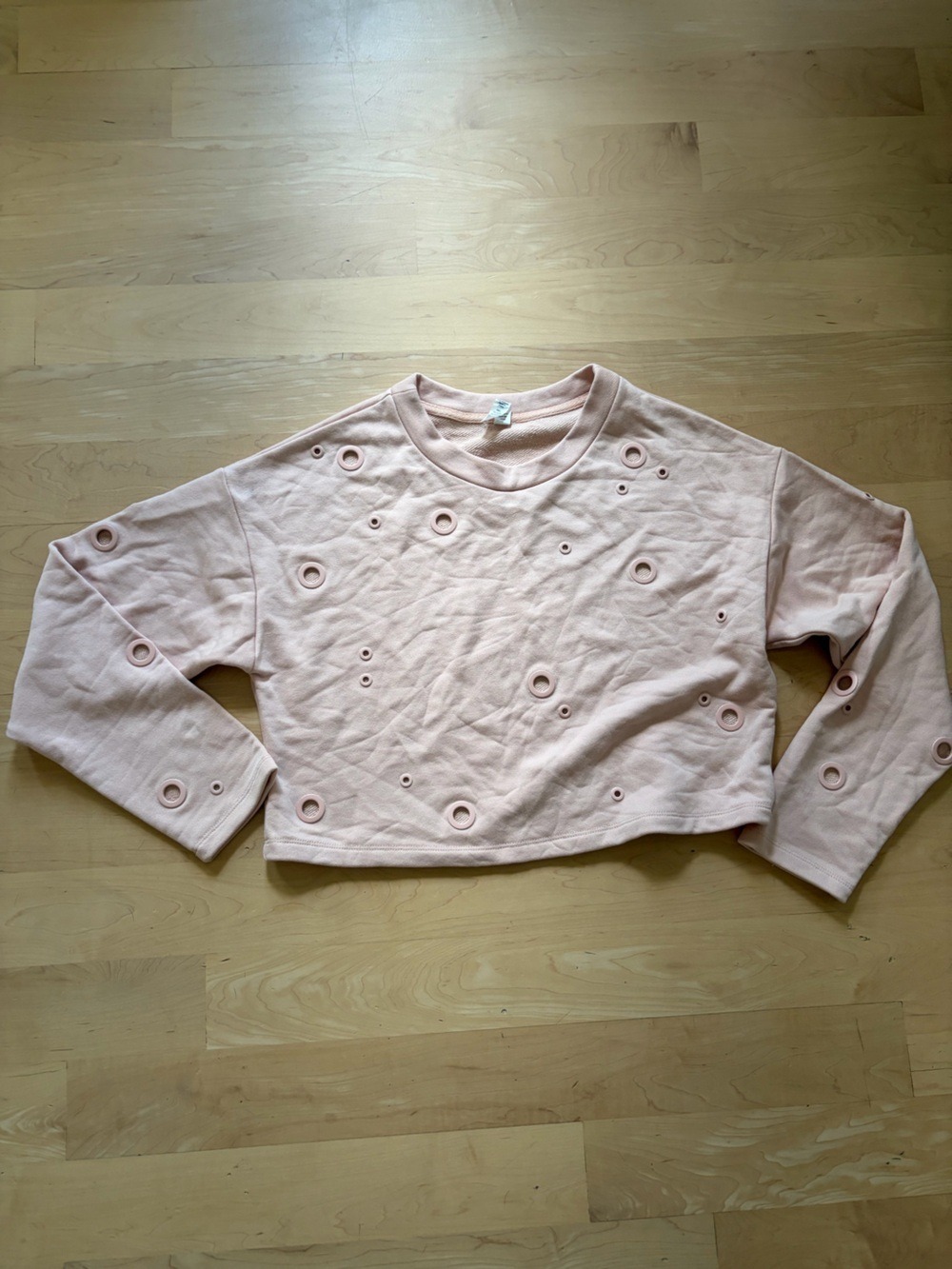 ALO Yoga Pink Crewneck Sweatshirt